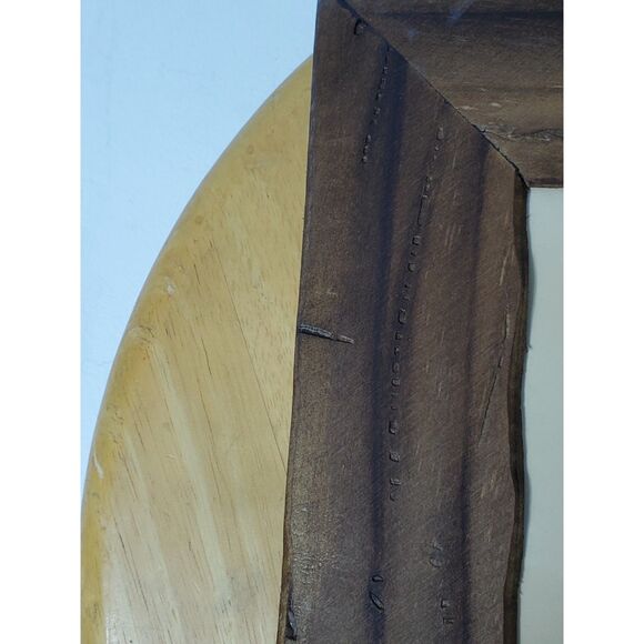 Antique Print 1823-1860 "Pecheur de lile de Schokland" in a Worm Hole Frame - Picture 7 of 10